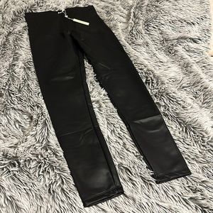 Max Studio Women’s Faux Leather Leggings - NWT Small